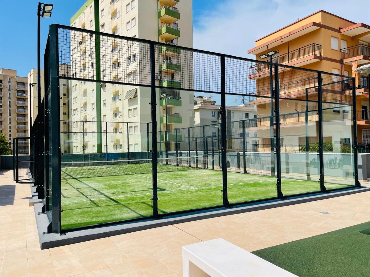 Apartamento Nuevo Junto Al Mar Con Plaza De Garaje!! Perfecto Para Familias Playa de Gandia Extérieur photo